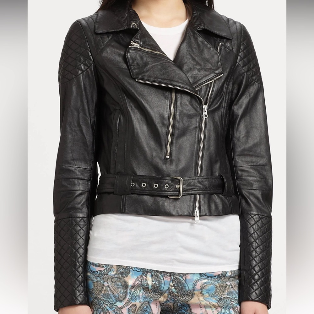 Rebecca Minkoff Black Leather Jacket